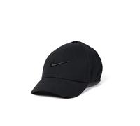 Nike Dri-fit Club Structured Swoosh Cap Gorra de béisbol, Negro/Negro, Medium/Large Unisex Adulto