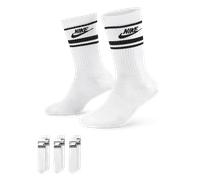 Nike Dri-FIT Everyday Essential Calcetines largos (3 pares) - Blanco 38-42