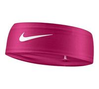 Cinta de Pelo de Fitness Nike Dri-Fit Fury Classic Headband Rosa Blanco Talla única