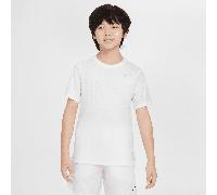 Nike Dri-Fit Miler Camiseta De Entrenamiento - Niño, White, DD3055-100, XL
