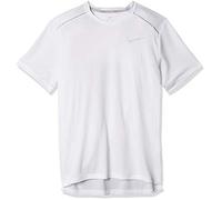 NIKE Dri-FIT Miler Camiseta, Hombre, Blanco (White/White/Reflective Silv), L
