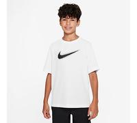 Nike Dri-Fit Multi+ Hbr Camiseta para niño White/Black 9/10 años