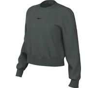 Nike Dri-Fit One FB5125-338 Sudadera French Terry con Cuello Redondo para Mujer, Verde Vintage/Negro, FB5125-338, L