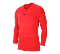 NIKE Dri-fit Park First Layer Long Sleeve Top, Hombre, Brillante Crimson/Negro, XXL