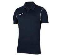 Nike Dri-Fit Park Short Sleeve Polo, Hombre, Obsidian/White/White, L