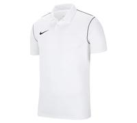 NIKE Dri-Fit Park Short Sleeve Polo, Hombre, White/Black/Black, S