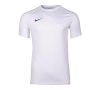 Nike Dri-Fit Park VIII Camiseta De Fútbol De Manga Corta para Hombre, White/Pine Green, HV8173-102, S