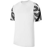 Nike, Dri-Fit Strike 21, Jersey De Manga Corta, Blanco/Negro/Negro/Negro, S, Hombre