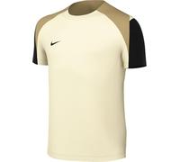 Nike Dri-Fit Strike FN8407-110 FN8407-110 - Camiseta de fútbol de Manga Corta para niños Mayores, Color Marfil pálido/Negro/Jersey Dorado/Negro