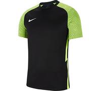 Nike, Dri-Fit Strike II, Jersey De Manga Corta, Negro/Voltio/Blanco, XL, Hombre