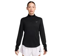Nike Dri-FIT Swift UV Camiseta de running manga larga media cremallera para Mujer | EU M in Black