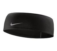 Nike Dri FIT Swoosh Headband 2 Black Silver Bandana, Adultos Unisex, Multicolor (Multicolor), Talla Única