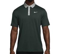 Nike Dri-Fit Tour Contrast Mens Night Forest/Clay Green/Pale Ivory M Camiseta polo