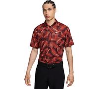 Nike Dri-Fit Tour Pine Print Mens Dragon Red/White L Camiseta polo