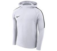 NIKE Dry Academy 18 Football H, Sudadera Niños, Blanco (white/black/white/(black), XL