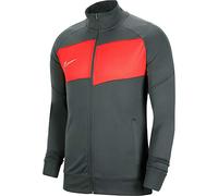Nike Dry Academy Chaqueta, Unisex niños, Antracita/Bright Crimson/(Blanco), XS