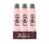 NIKE - Dry Touch, Desodorante en Spray Pack 3 x 200 ml, sin Perfume, Unisex, Antitranspirante, Protección Continua, hasta 72h de Eficacia Comprobada, sin Alcohol, Tecnología, Cuidado y Confort