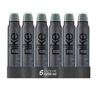 NIKE - Dry Touch Man, Desodorante en Spray Pack 6 x 200 ml, sin Perfume, Hombre, Antitranspirante, Protección Continua, hasta 72h de Eficacia Comprobada, sin Alcohol, Tecnología, Cuidado y Confort
