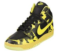 Nike Dunk Hi 1985 SP, Zapatillas de básquetbol Hombre, Negro Amarillo Dorado, 38.5 EU