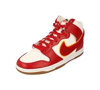 NIKE Dunk Hi Retro University DR8805 Sneakers Zapatos (UK 9 US 10 EU 44, White Gym Yellow Ochre 101)