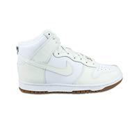 NIKE Dunk High, Sneaker Mujer, White Light Carbon Platinum Tint, 40.5 EU