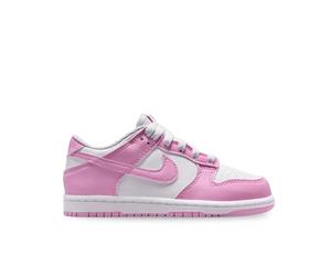 NIKE Dunk IU7765 - Zapatillas deportivas bajas para niño, color blanco, negro o blanco rosa, Blanco Rosa 125 White Pink Rise White, 32 EU