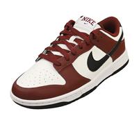 NIKE Dunk Low, Sneaker Hombre, Dark Team Red Black Summit White, 40 EU
