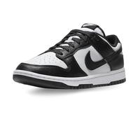 NIKE Dunk Low, Sneaker Mujer, White Black White, 39 EU