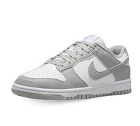 NIKE Dunk Low, Sneaker Mujer, White Lt Smoke Grey, 38.5 EU