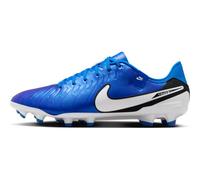 Nike Zapatillas de fútbol Tiempo Legend 10 Academy FG/MG Hombre Azul/Negro/Blanco Talla 45,5