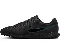 NIKE Tiempo Legend 10 Academy TF, Sneaker Hombre, Black Black Deep Jungle, 37.5 EU