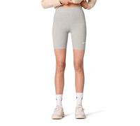 Nike DV7797-063 W NSW NK CLSC HR 8IN Short Shorts Mujer DK Grey Heather/Sail Tamaño S
