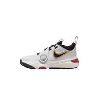NIKE DV8994-104 Team Hustle D 11 (PS) Hombre White/Black-Metallic Gold-University Red EU 33