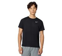 NIKE Camiseta funcional 'Miler' negro / blanco M negro / blanco