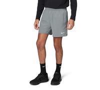 NIKE DV9363-084 M NK DF Challenger Short 5BF Pants Hombre Smoke Grey/Smoke Grey/Reflective SILV Tamaño L