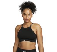 Nike DV9966-010 W NK Indy SMLS Rib Bra Sweatshirt Mujer Black/White Tamaño L