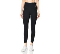 NIKE DX0006-010 W NK One DF HR 7/8 Tight NVLTY Pants Mujer Black/Plum Eclipse/Plum Eclipse Tamaño M