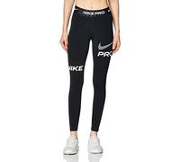NIKE DX0080-010 W NP DF MR GRX TGHT Pants Mujer Black/Iron Grey/White Tamaño L