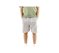 NIKE DX0502-063 M NK Club Alumni HBR FT Short Pants Hombre DK Grey Heather/White/White Tamaño M