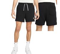 Nike DX0731-010 M NK Club FT Flow Short Shorts Hombre Black/White/White Tamaño M