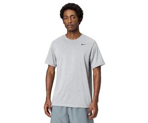 NIKE DX0989-063 M NK DF tee RLGD Reset T-Shirt Hombre Tumbled Grey/FLT Silver/HTR/Black Tamaño L