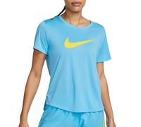 Nike DX1025-416 W NK One DF SWSH HBR SS T-Shirt Mujer Baltic Blue Tamaño L