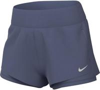 NIKE DX1029-491 W NK Swift DF MR 3IN 2N1 Short Pants Mujer DIFFUSED Blue/Reflective SILV Tamaño M