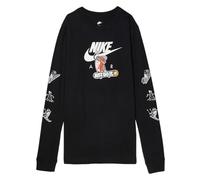 NIKE DX1224-010 U NSW LS TEE BOXY HO22 T-shirt Unisex Negro Tamaño S
