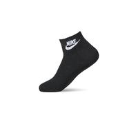 Calcetines cortos nike everyday essential negro 3p 38 - 42
