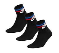 Nike DX5080-010 Nike Everyday Essential Socks Unisex Adult BLACK/WHITE/GAME ROYAL/UNIVERSITY RED Tamaño M
