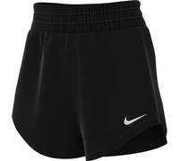 Nike DX6016-010 W NK One DF HR 3IN 2N1 Short Shorts Mujer Silv Negro/Reflectante Tamaño S