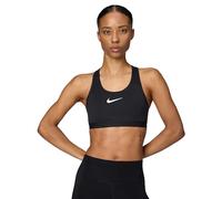 Nike Swoosh High Support Sujetador deportivo regulable sin acolchado - Mujer - Negro L (A-B)