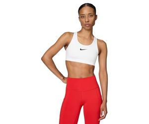 Nike DX6815-100 Swoosh High Support Sports Bra Mujer White/White/Black Tamaño 3XC-E