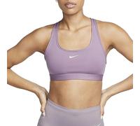 Nike DX6817-536 W NK SWSH LGT SPT Bra Sports Bra Mujer Violet Dust/White Tamaño L